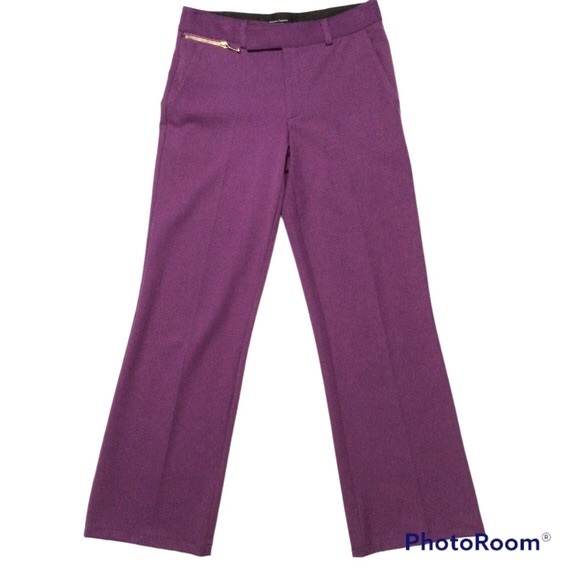 Nanette Lepore Purple Canoodle Pants Size 2 - Picture 2 of 12